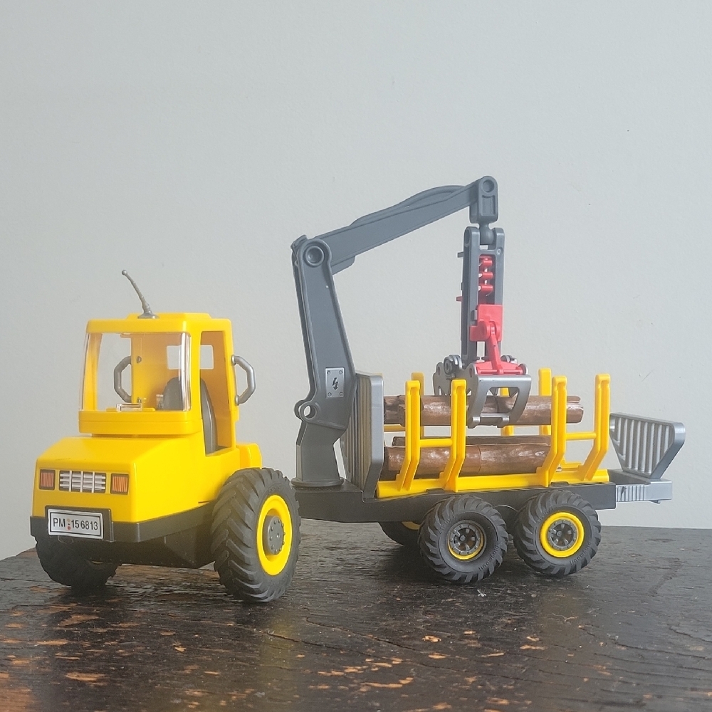 Playmobile Toy Logging Truck